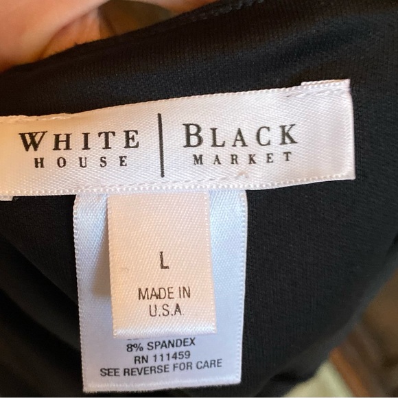 White House Black Market Large Embroidered Camisole Tank Shell - Picture 4 of 5